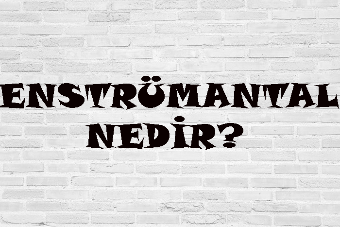 ENSTRÜMANTAL NEDİR? 6