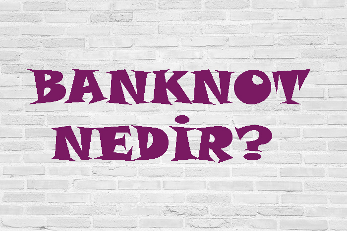 BANKNOT NEDİR? 1