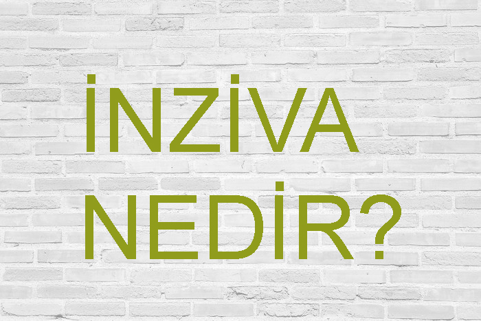 İNZİVA NEDİR? 1