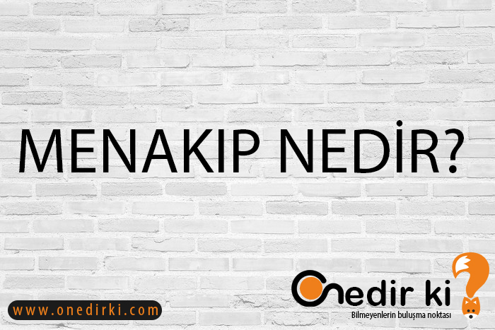 MENAKIP NEDİR? 1