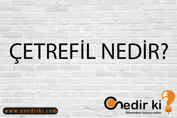 ÇETREFİL NEDİR? 3