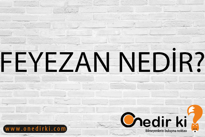 FEYEZAN NEDİR? 1