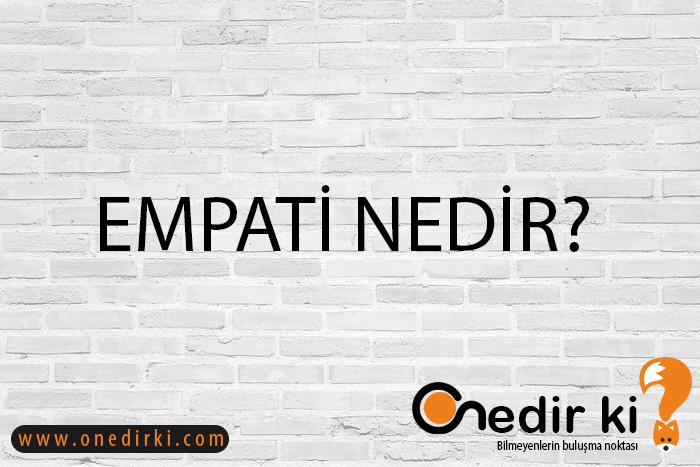 EMPATİ NEDİR? 1