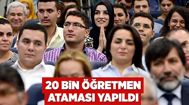 20 Bin Sözleşmeli Öğretmenin Ataması Yapıldı! 5