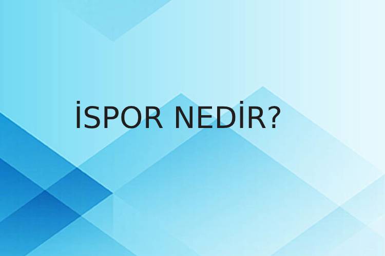 İspor Nedir? 1