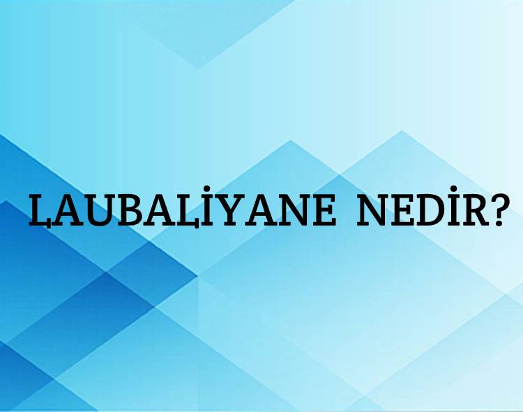 Laubaliyane Nedir? 1