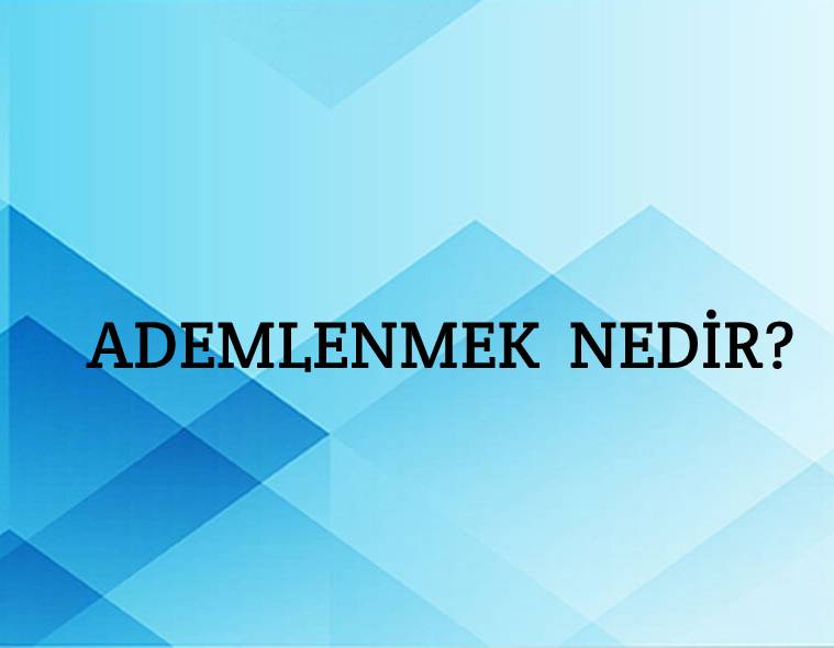 Ademlenmek Nedir? 1