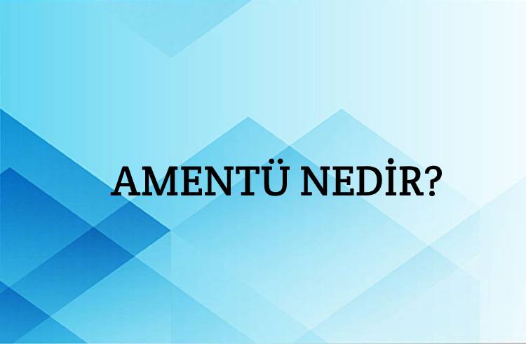 Amentü Nedir? 1