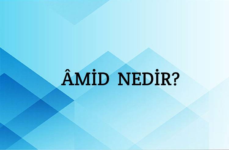 Âmid Nedir? 2