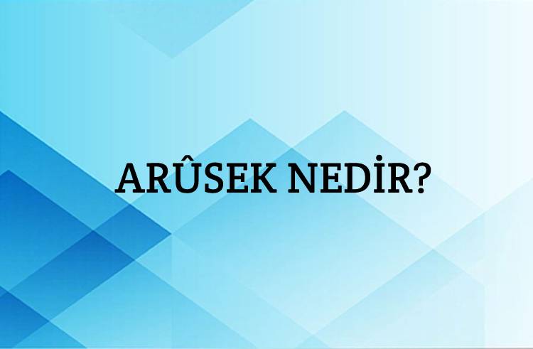 Arûsek Nedir? 1