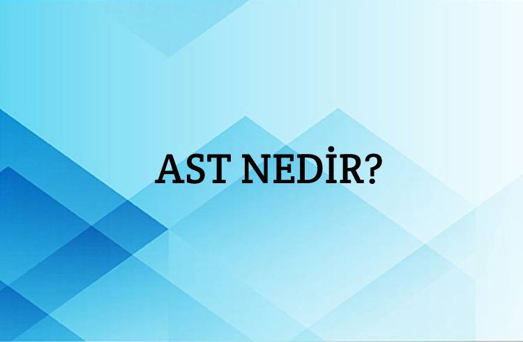 Ast Nedir? 1