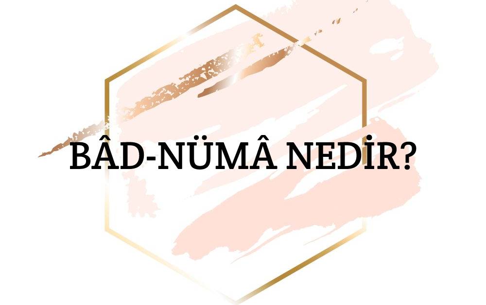 Bâd-nümâ Nedir? 1