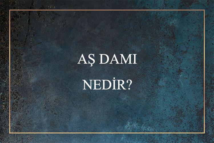 Aş Damı Nedir? 1