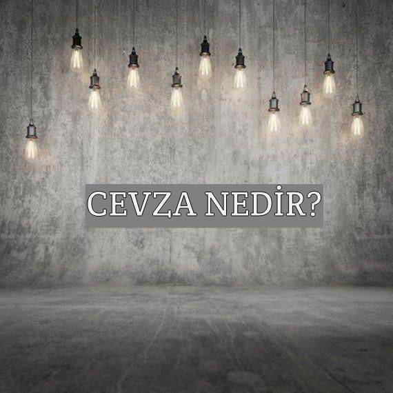 Cevza Nedir? 1