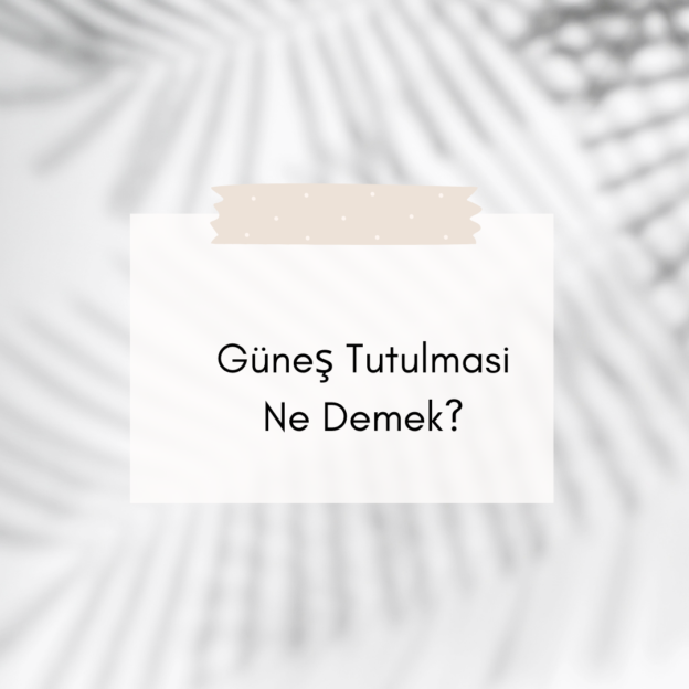 Güneş Tutulmasi Ne Demek? 1