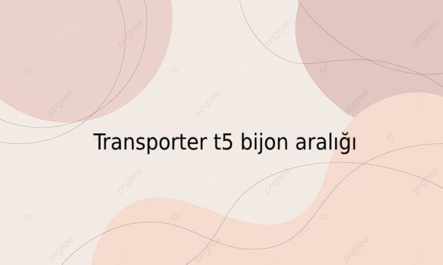 Transporter t5 bijon aralığı 1