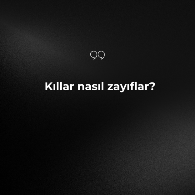 Kıllar nasıl zayıflar? 1