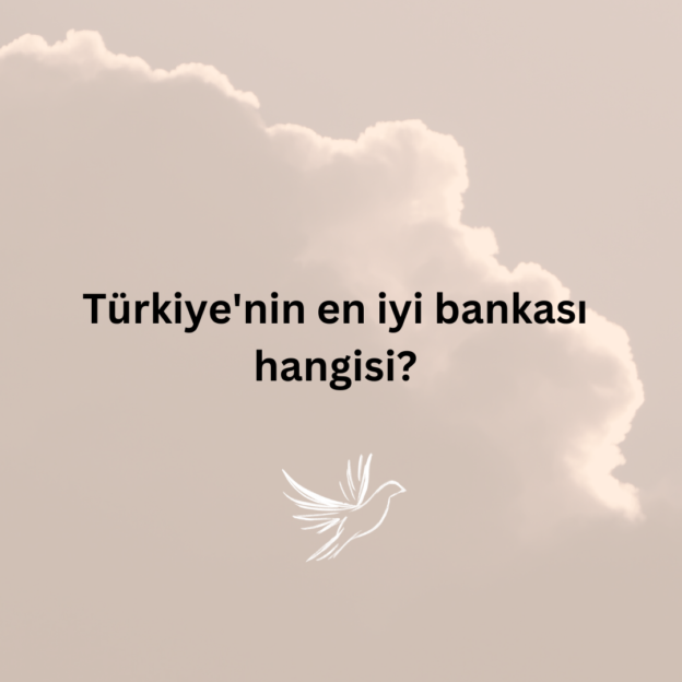 Türkiye'nin en iyi bankası hangisi? 1