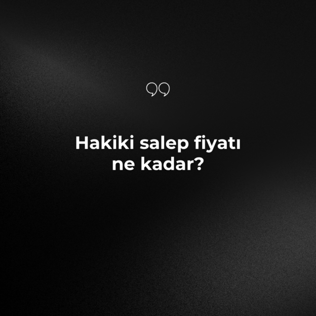 Hakiki salep fiyatı ne kadar? 1