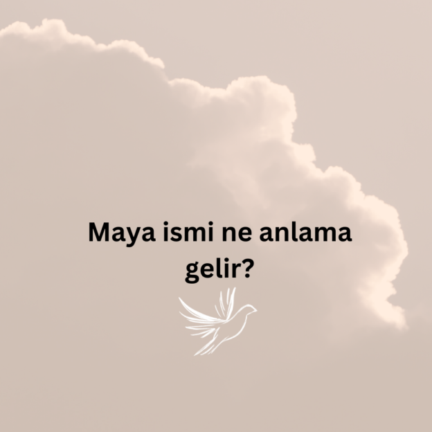 Maya ismi ne anlama gelir? 1