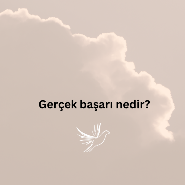 Gerçek başarı nedir? 1