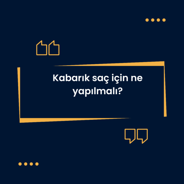 Kabarık saç için ne yapılmalı? 1