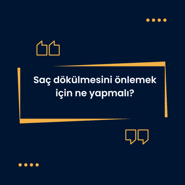 Saç dökülmesini önlemek için ne yapmalı? 1