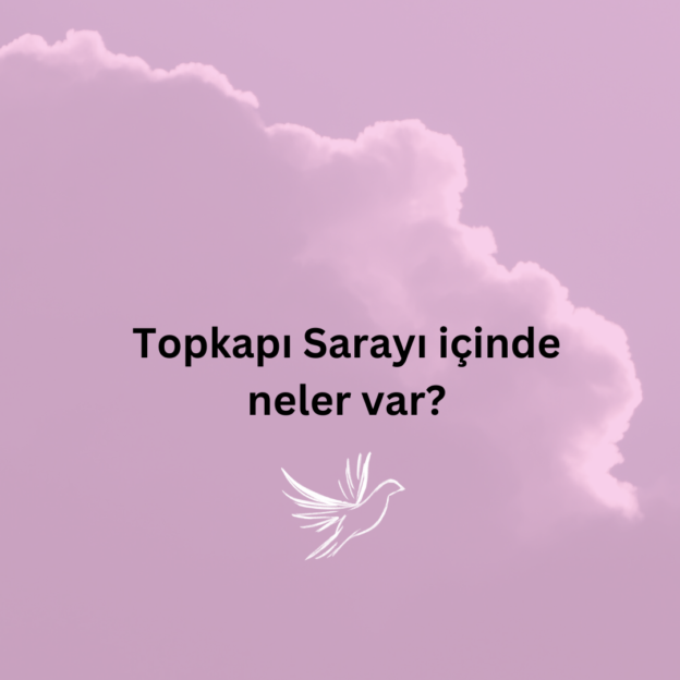 Topkapı Sarayı içinde neler var? 1