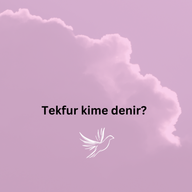 Tekfur kime denir? 1