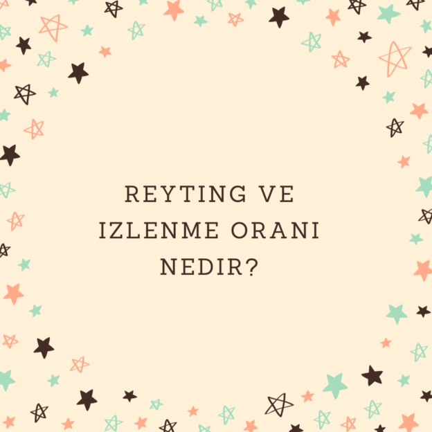 Reyting ve izlenme oranı nedir? 1