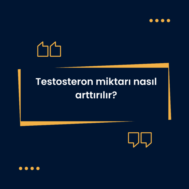 Testosteron miktarı nasıl arttırılır? 1