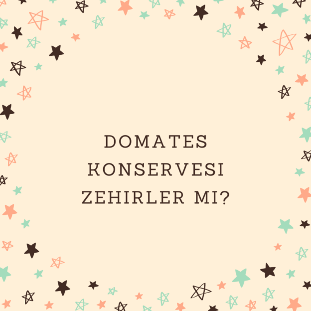 Domates konservesi zehirler mi? 1