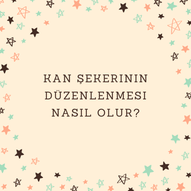 Kan şekerinin düzenlenmesi nasıl olur? 1