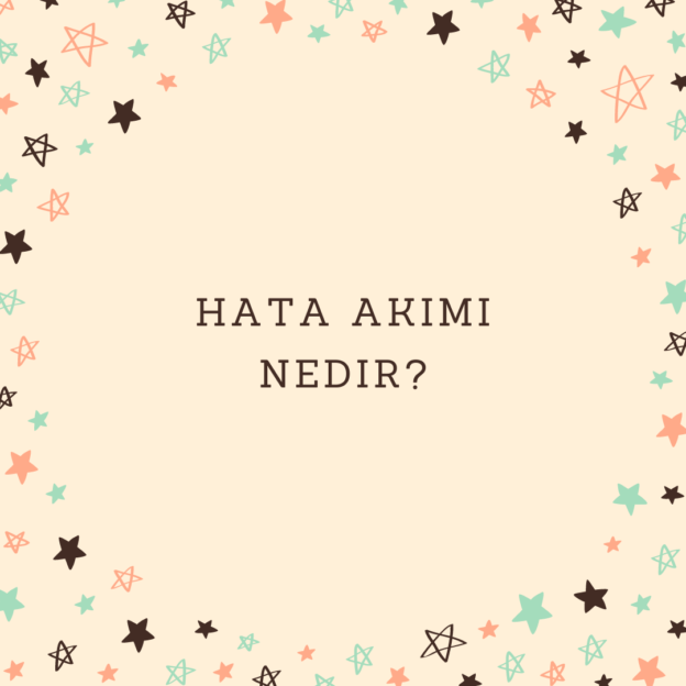 Hata akımı nedir? 1