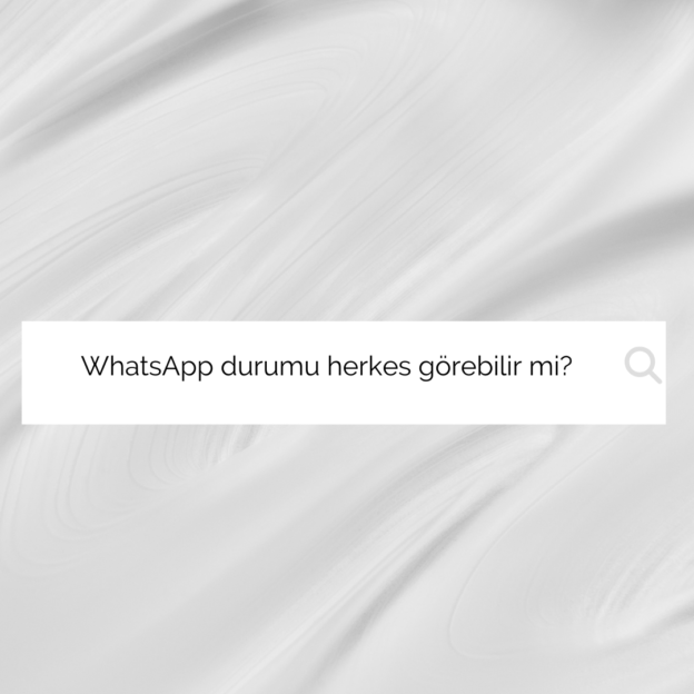 WhatsApp durumu herkes görebilir mi? 1