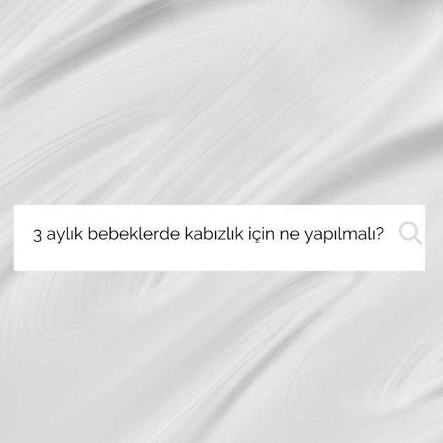 3 aylık bebeklerde kabızlık için ne yapılmalı? 1