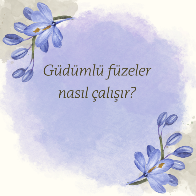 Güdümlü füzeler nasıl çalışır? 1