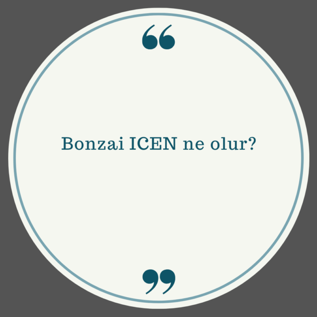 Bonzai ICEN ne olur? 1