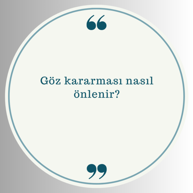 Göz kararması nasıl önlenir? 1