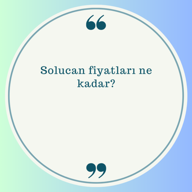 Solucan fiyatları ne kadar? 1