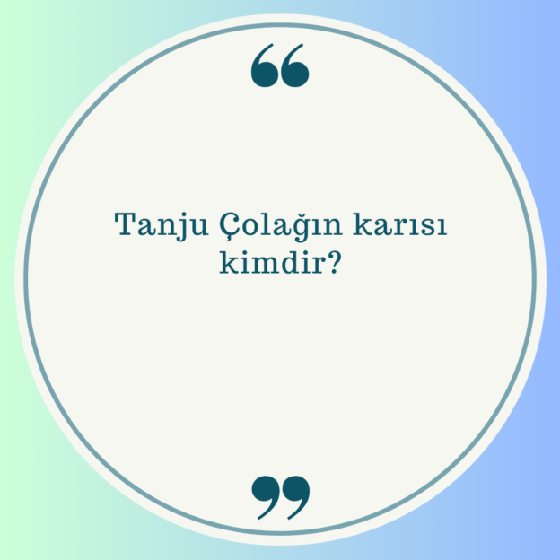 Tanju Çolağın karısı kimdir? 1