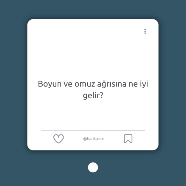 Boyun ve omuz ağrısına ne iyi gelir? 1