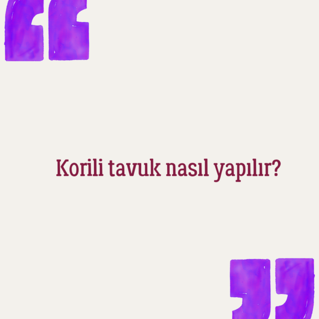 Korili tavuk nasıl yapılır? 1