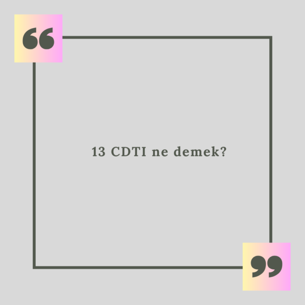 13 CDTI ne demek? 1