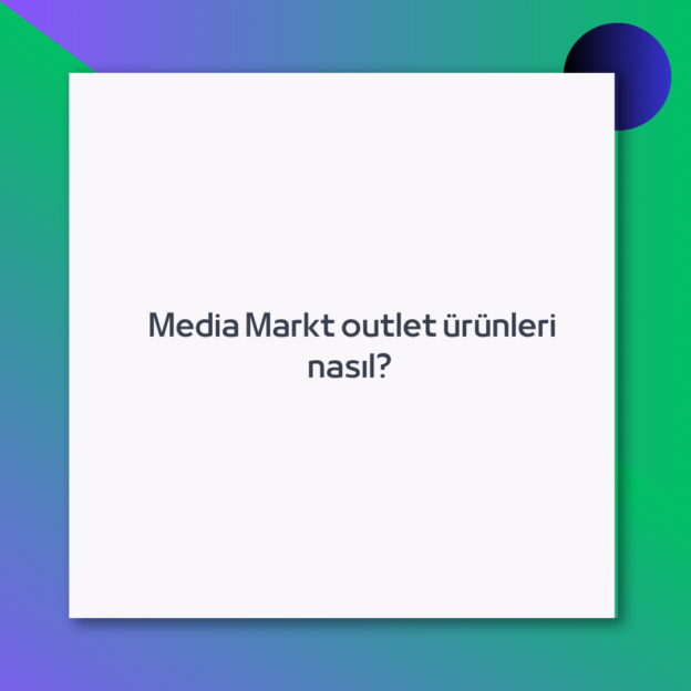 Media Markt outlet ürünleri nasıl? 1