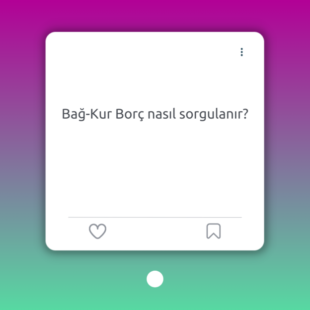 Bağ-Kur Borç nasıl sorgulanır? 1