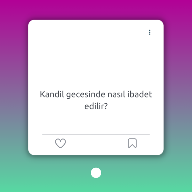 Kandil gecesinde nasıl ibadet edilir? 1