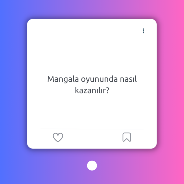 Mangala oyununda nasıl kazanılır? 1