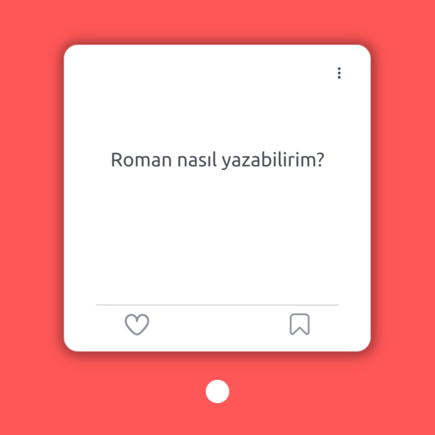 Roman nasıl yazabilirim? 1