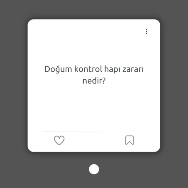 Doğum kontrol hapı zararı nedir? 1